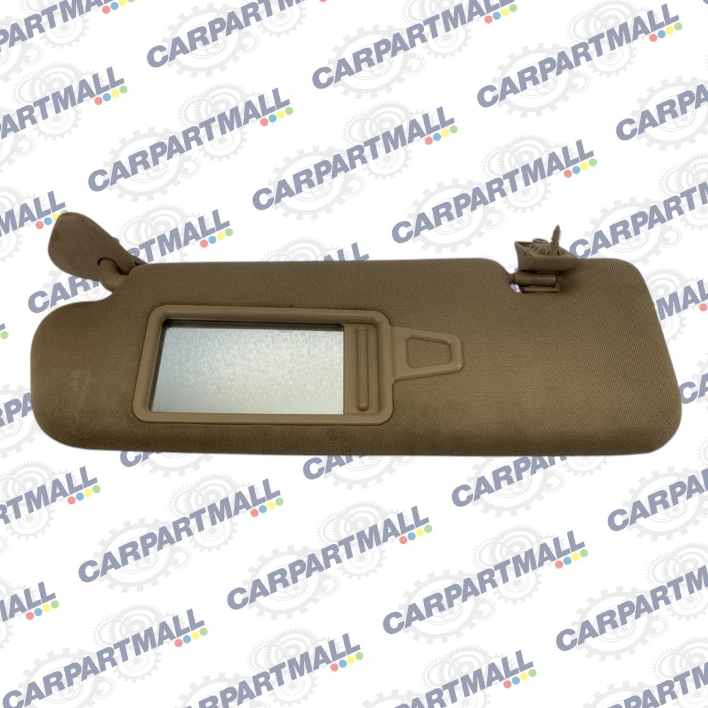 2011-2014 Hyundai Sonata Left Driver Side Sunvisor Sun Visor Cloth Beige OEM