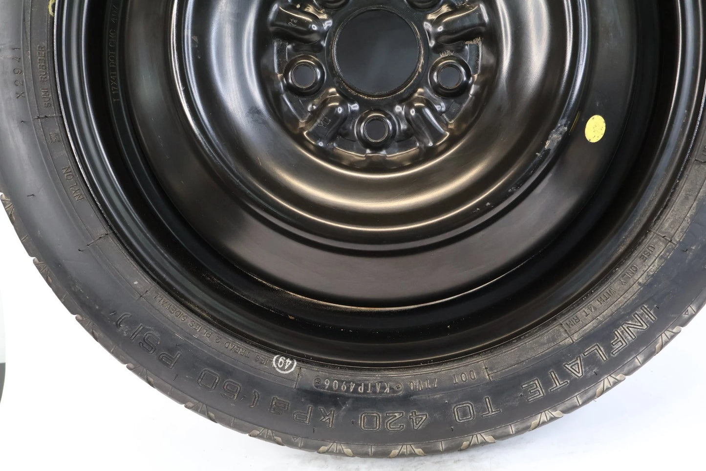 2007-2017 TOYOTA CAMRY SPARE TIRE RIM WHEEL COMPACT DONUT 155/70/R17 110M OEM