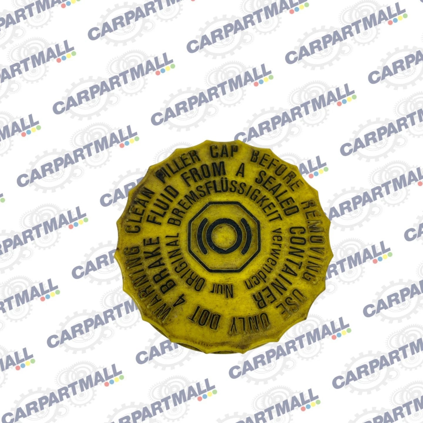 98-11 AUDI A6 QUATTRO 2.8L BRAKE MASTER CYLINDER FLUID RESERVOIR TANK CAP COVER