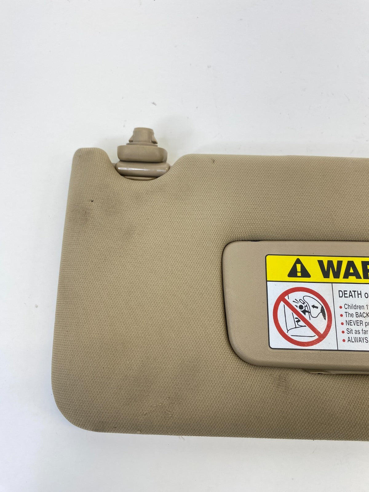 2003-2007 Honda Accord COUPE Right Side Sun Visor Sunvisor w/ Lights & Mirror