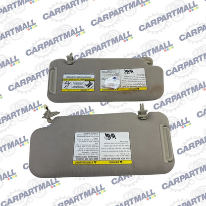 2009-2014 Nissan Murano Sunvisor Left & Right Sun Visor Shade Pair Set OEM