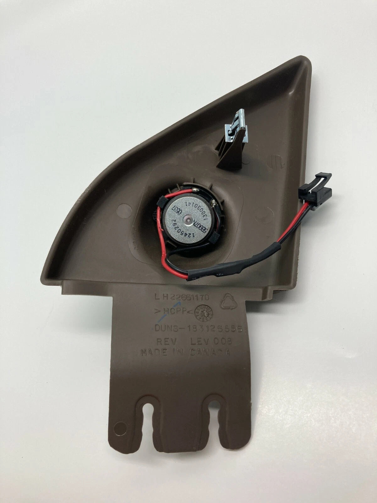 2004-2008 CHEVROLET MALIBU FRONT LEFT DRIVER DOOR TWEETER SPEAKER W/ TRIM COVER