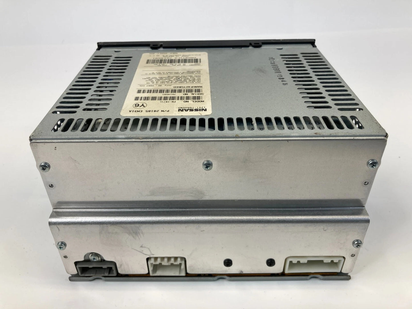 2007-2009 NISSAN VERSA RADIO AM FM CD PLAYER DASH RECEIVER UNIT 28185-EM31A OEM