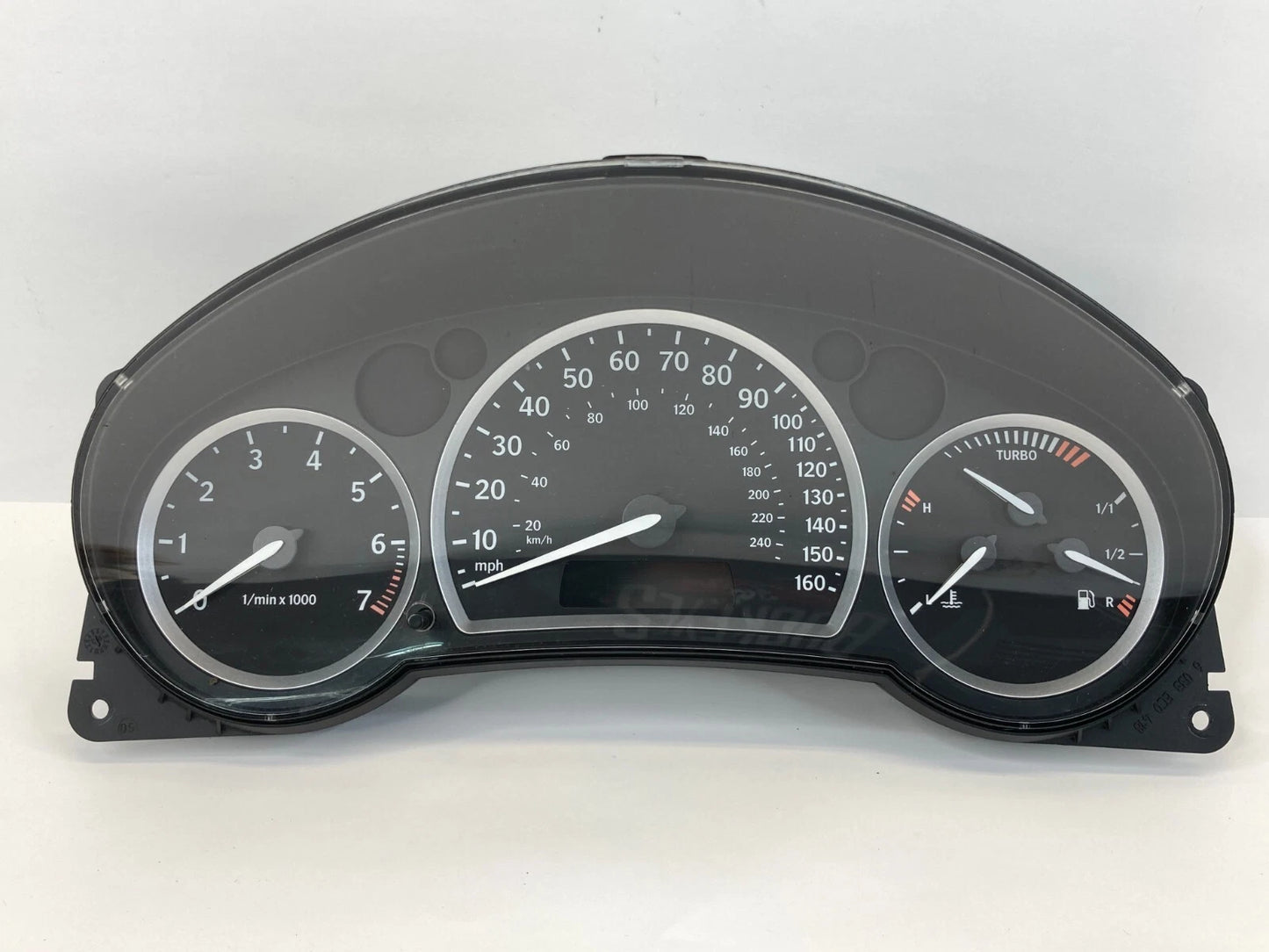 03-06 SAAB 9-3 2.0L MT SPEEDOMETER INSTRUMENT CLUSTER GAUGES 207K MILES 12802926
