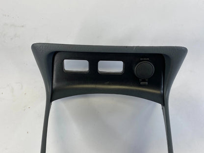 2001-2005 HONDA CIVIC SEDAN A/T FRONT CENTER CONSOLE TRIM PANEL W/ 12V SOCKET