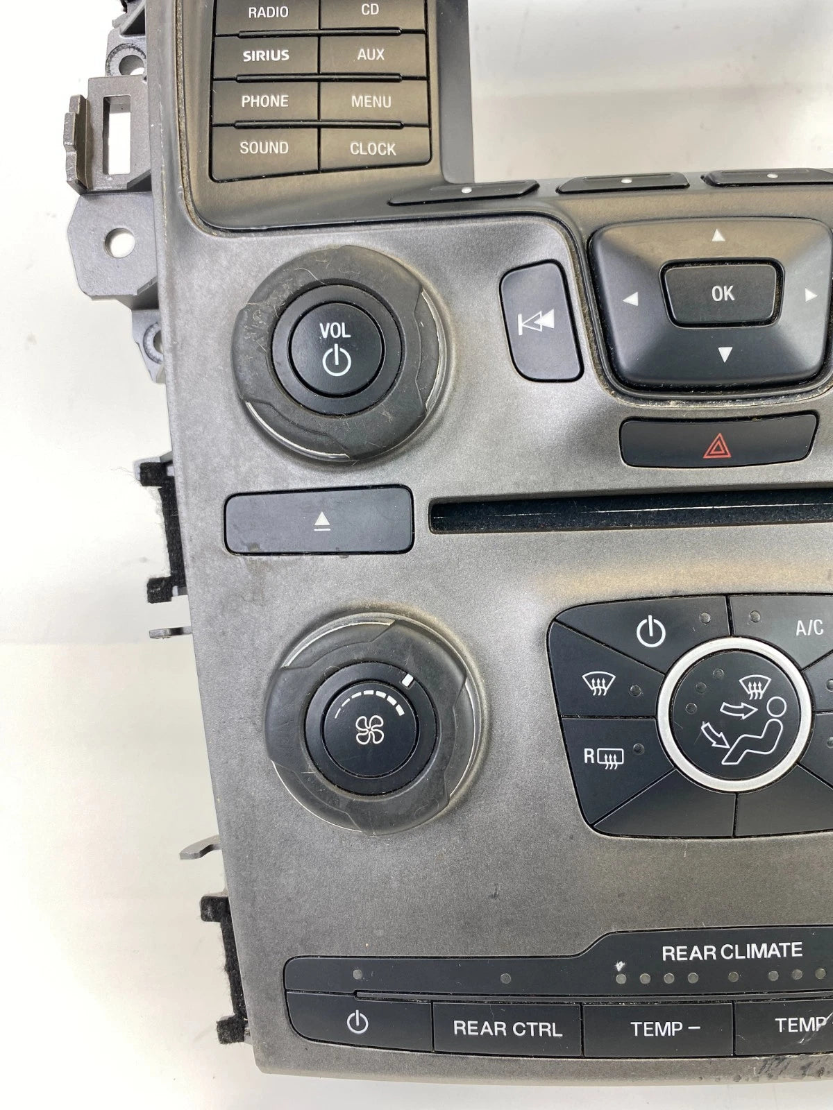 2013-2019 FORD INTERCEPTOR UTILITY RADIO CLIMATE CONTROL PANEL TRIM EB5T-18A802