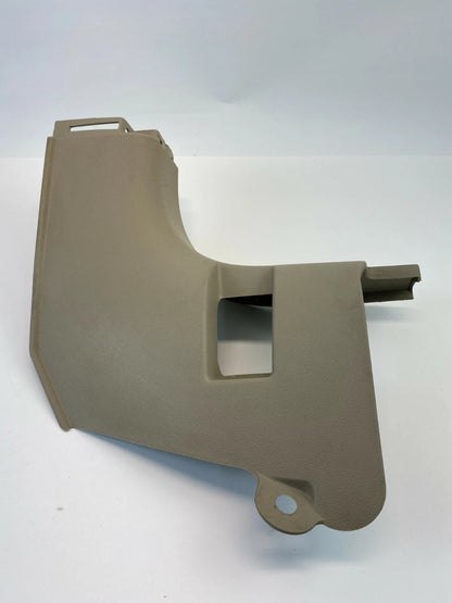07-09 DODGE CALIBER UNDER DASH LOWER LEFT KICK PANEL KNEE TRIM BEZEL BEIGE OEM