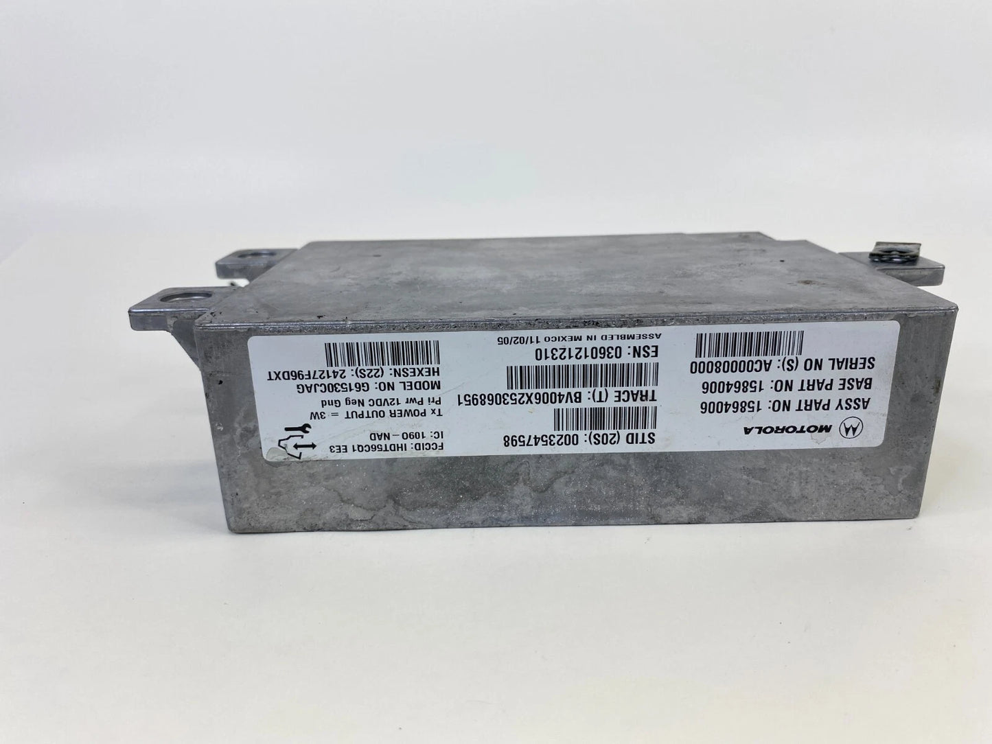 2005-2007 SATURN VUE COMPUTER ONSTAR COMMUNICATION CONTROL MODULE 15864006