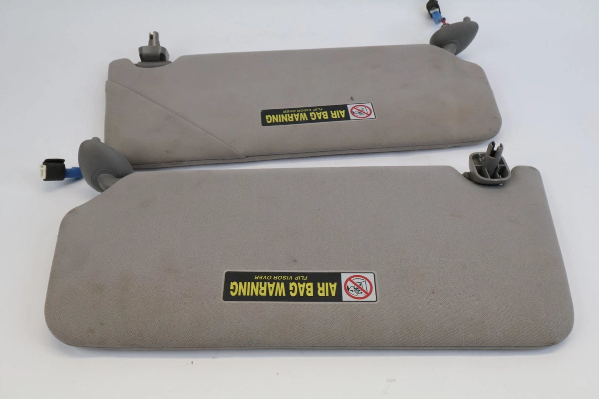 2008-2010 HONDA ACCORD SUNVISOR SUN VISORS SHADE SET LH RH W/ MIRROR LIGHTED OEM