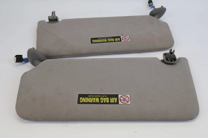 2008-2010 HONDA ACCORD SUNVISOR SUN VISORS SHADE SET LH RH W/ MIRROR LIGHTED OEM