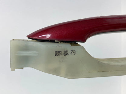2011-2014 HYUNDAI SONATA GLS REAR LEFT EXTERIOR DOOR HANDLE ASSEMBLY RED OEM