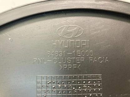 2006-2011 HYUNDAI ACCENT SPEEDOMETER CLUSTER BEZEL TRIM SURROUND 84832-1E000 OEM
