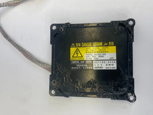 2006-2013 LEXUS IS250 HID XENON HEADLIGHT BALLAST CONTROL UNIT OEM 85967-53040