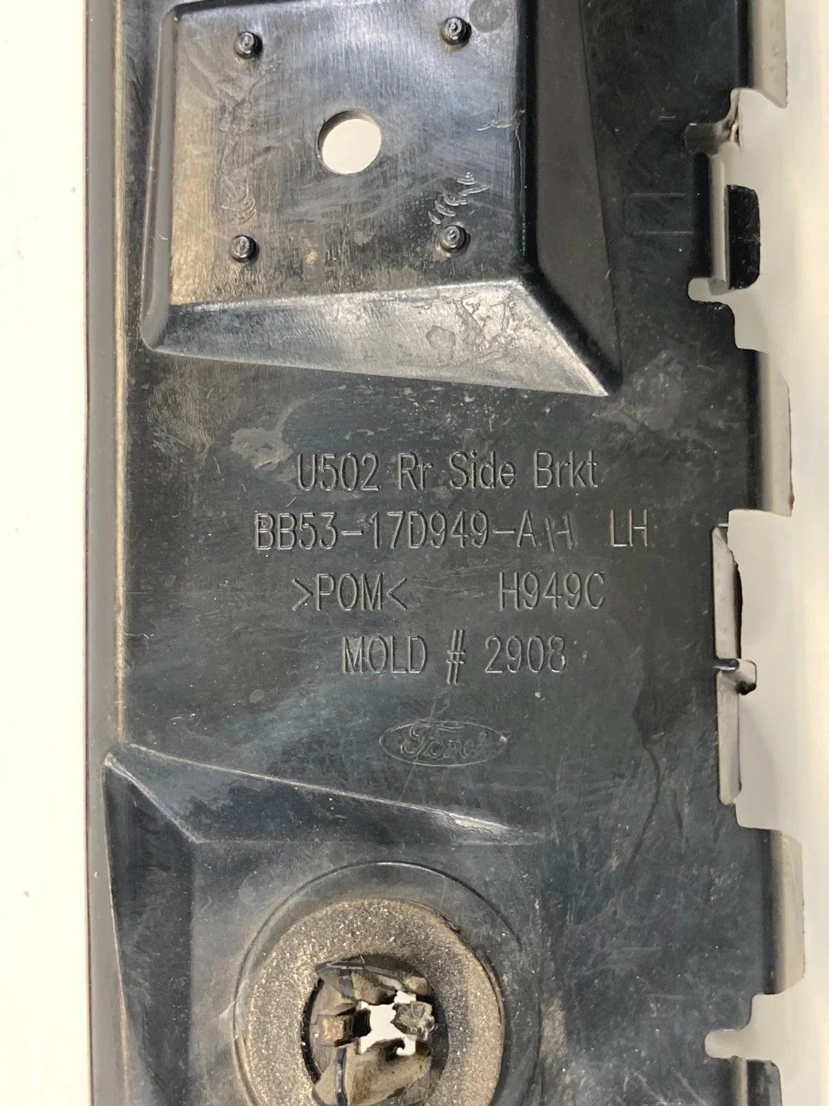 13-15 FORD EXPLORER INTERCEPTOR UTILITY REAR RIGHT &LEFT SIDE BUMPER BRACKET OEM