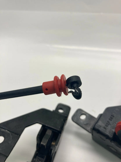 00-06 BMW X5 REAR LOWER LEFT & RIGHT TRUNK LID LATCH LOCK W/ CABLES 51248408964