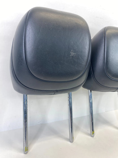 2013-2016 DODGE DART FRONT SEAT HEADREST HEAD REST SET 2 RH LH LEATHER BLACK