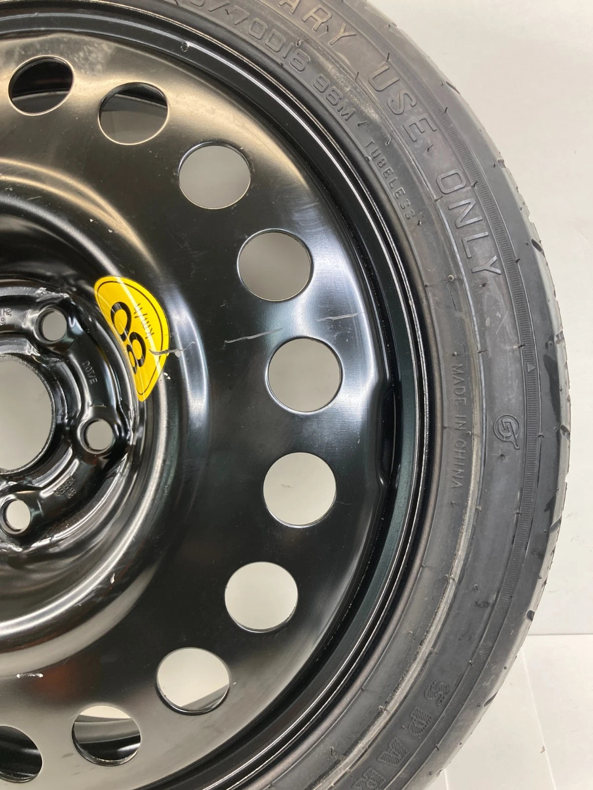 2015-2022 Chevrolet Trax Emergency Spare Tire Wheel Compact Donut T125/70D16 96M