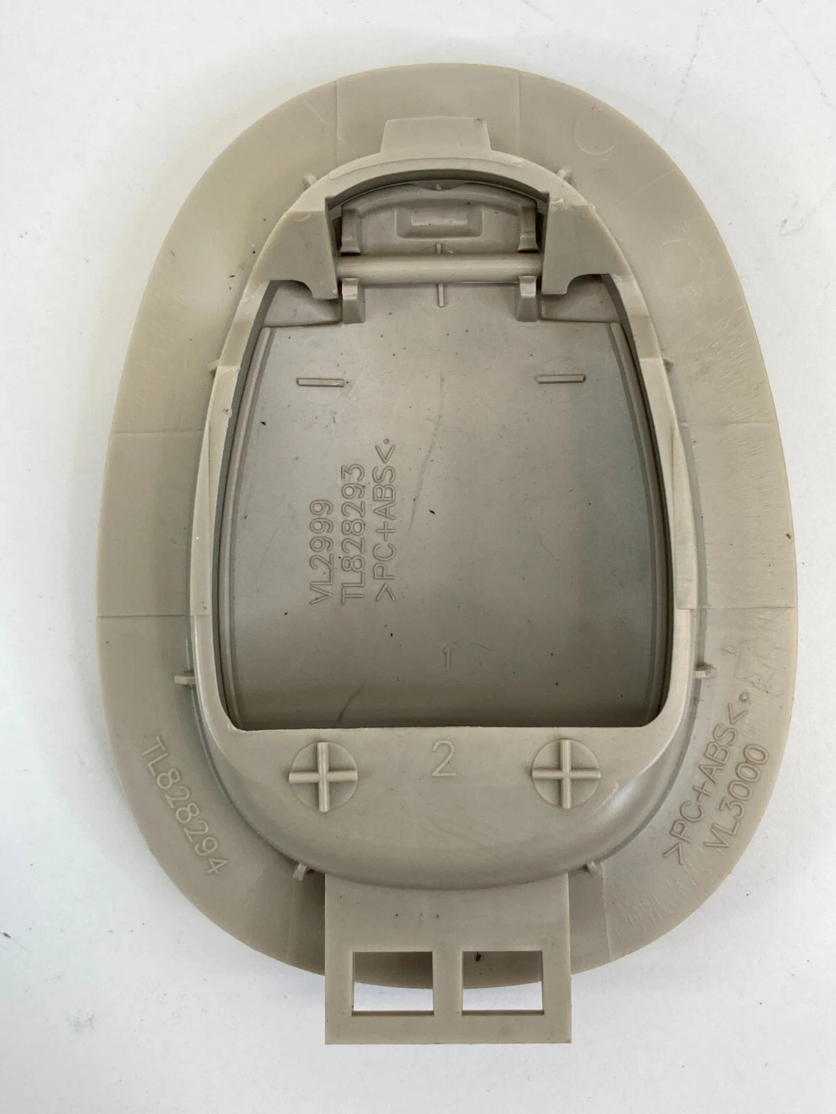 2004-2011 MITSUBISHI ENDEAVOR REAR CHILD SEAT RESTRAINT COVER CAP OEM TL828293