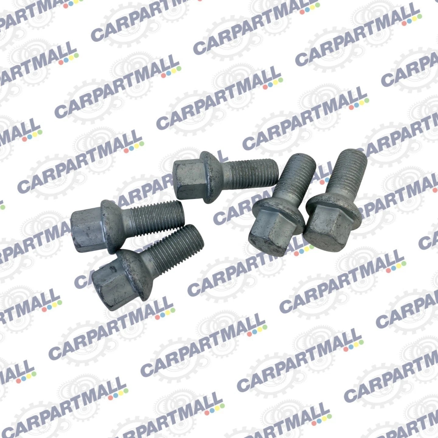 2007-2012 MERCEDES-BENZ GL450 WHEEL LUG NUT BOLTS M14X1.5 BALL SEAT SET OF 5 OEM