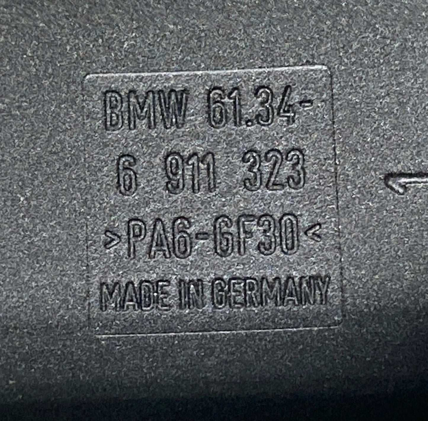 2002-2005 BMW 745I 745LI FRONT DASH POWER OUTLET SUPPLY PLUG SWITCH OEM