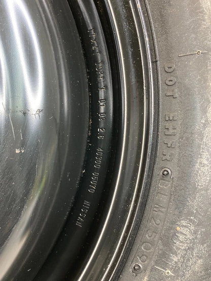 2008 2009 INFINITI G37 EMERGENCY SPARE TIRE WHEEL COMPACT DONUT T145/80D17 107M