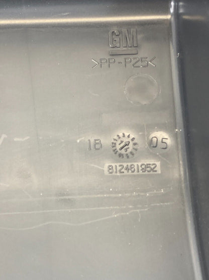 2011-2014 Chevrolet Cruze 1.4L Engine Fuse Box Relay Cover Cap 812461952 OEM