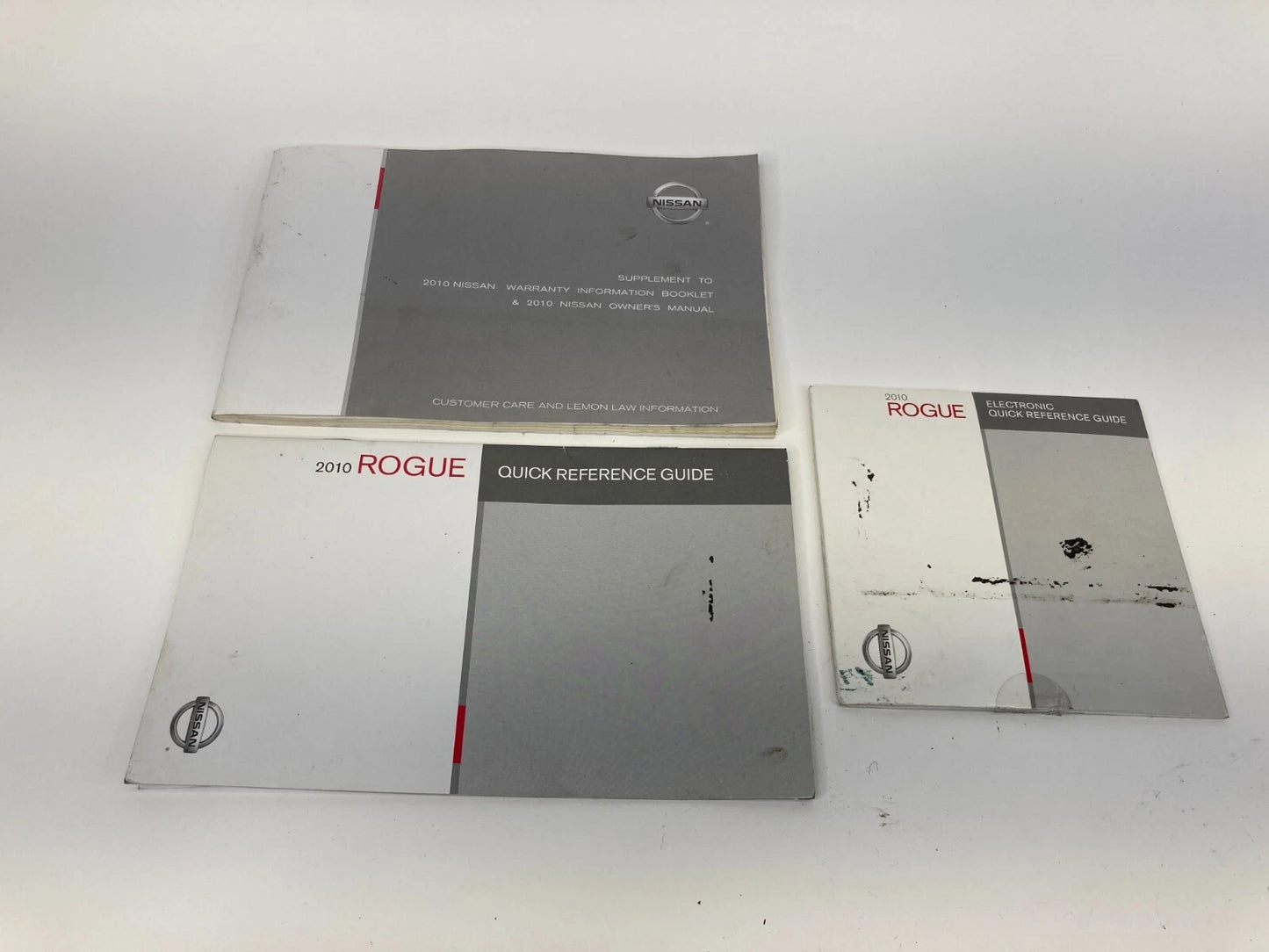 2010 10 NISSAN ROGUE OWNERS MANUAL INFORMATION WARRANTY GUIDE BOOK SET OEM