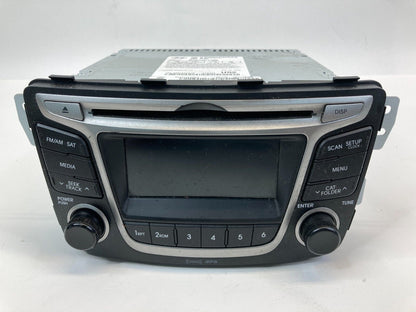 2015-2017 Hyundai Accent AM-FM Radio Single CD Player w/ MP3 96170-1R111 OEM