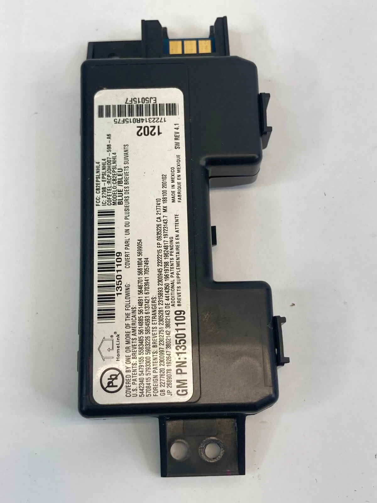 2012 2013 12 13 BUICK REGAL GARAGE DOOR OPENER TRANSMITTER GDO 13501109 OEM