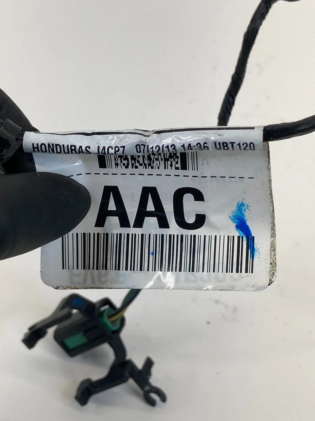 13-18 FORD C-MAX ENERGI FRONT LEFT DRIVER DOOR HANDLE WIRE HARNESS FV6T-14F302