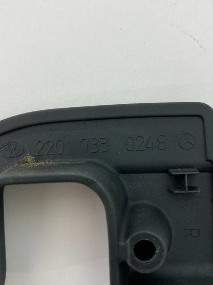 2000-2006 MERCEDES-BENZ S500 REAR RIGHT LOCK LATCH TRIM COVER 220-733-02-48 OEM