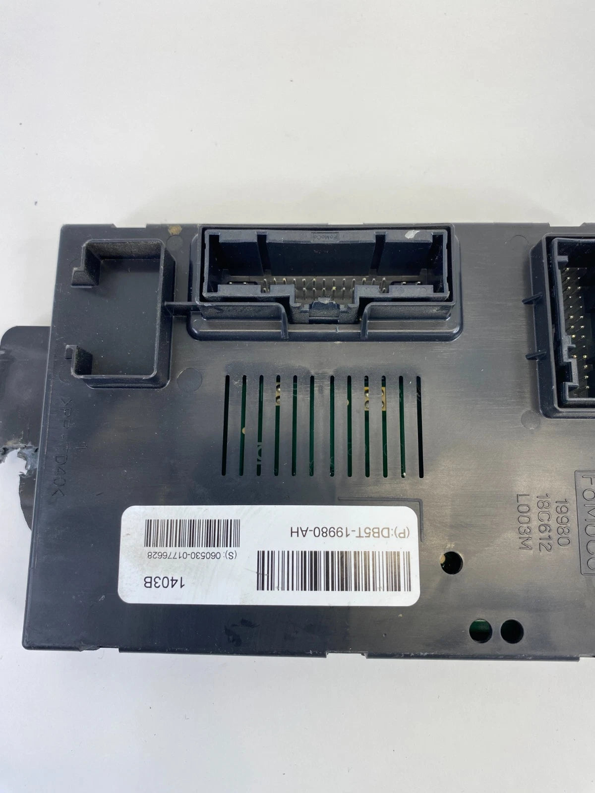 2011-2019 FORD EXPLORER HEATER A/C TEMPERATURE CONTROL MODULE DB5T-19980-AH