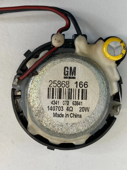 2013-2015 CHEVROLET MALIBU FRONT LEFT A-PILLAR TWEETER SPEAKER 25868166 OEM