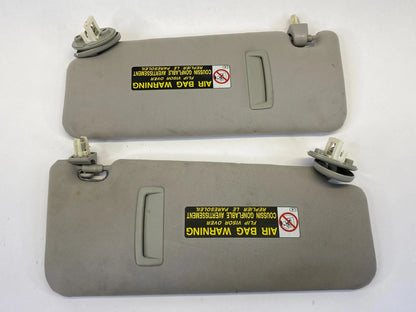2006-2013 LEXUS IS250 ROOF LEFT AND RIGHT SUNVISOR SUN VISOR SET SHADE W/ MIRROR