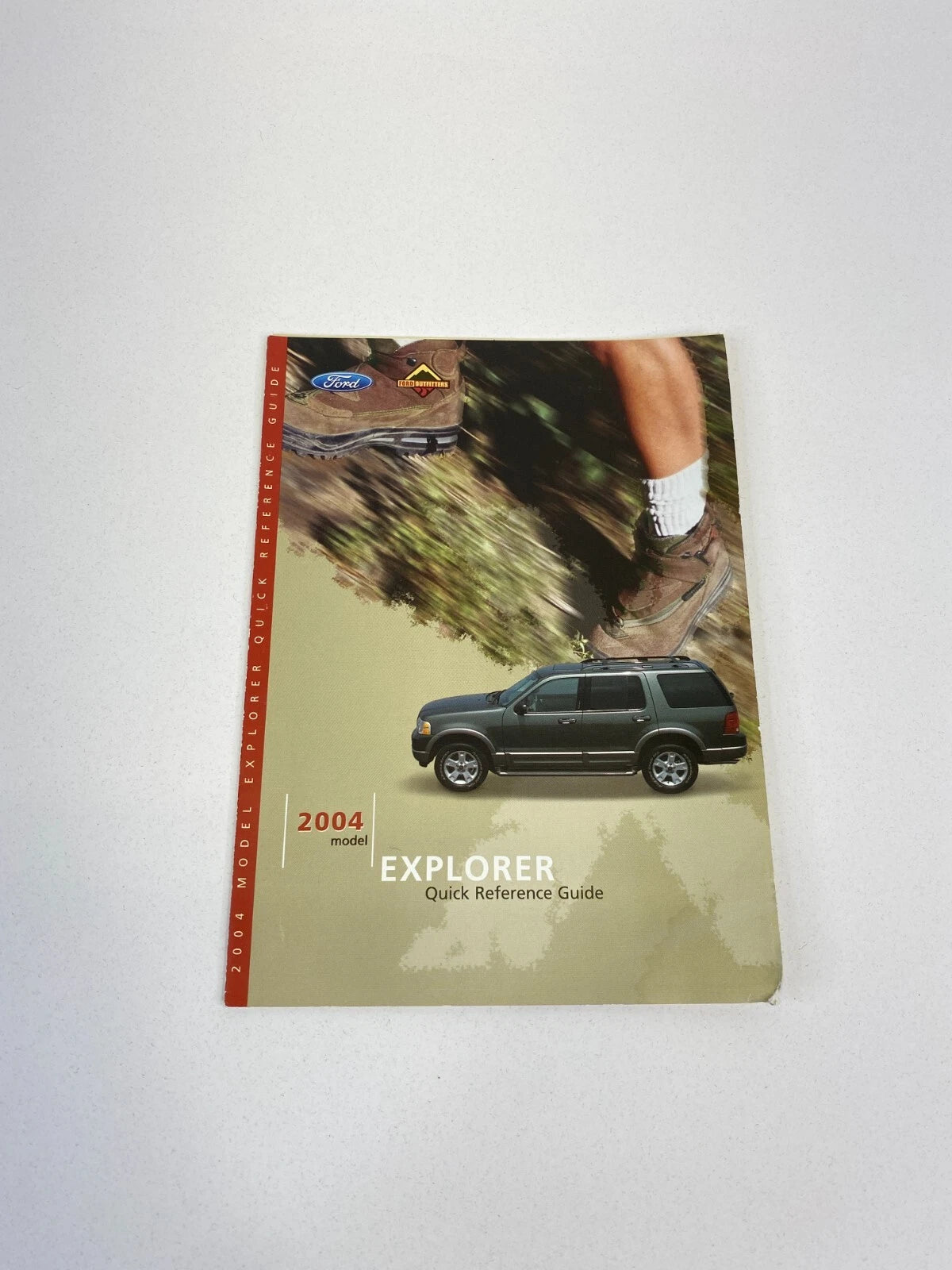 2004 FORD EXPLORER OWNERS MANUAL WARRANTY MAINTENANCE BOOK W/ CASE
