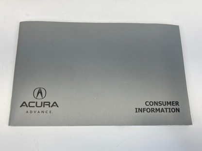 2009 Acura MDX Owners Manual Warranty Information Maintenance Guide Set w/ Case