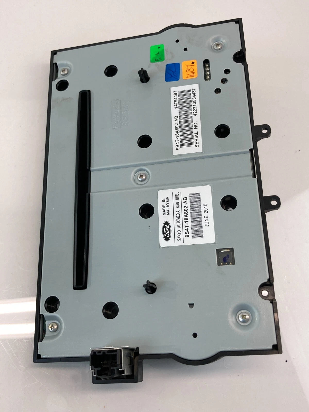 2009 2010 2011 Ford Focus Radio Control Panel Face Plate 9S4T18A802AB OEM