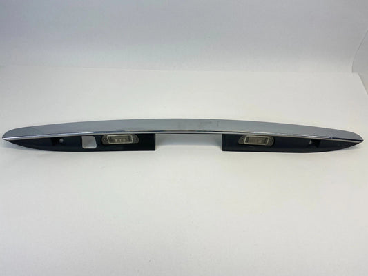 2007-2012 MERCEDES R350 TRUNK LIFTGATE HANDLE TRIM LICENSE PLATE MOLDING CHROME