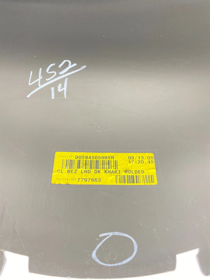 2005-2007 JEEP GRAND CHEROKEE DASH CLUSTER SPEEDOMETER DASH TRIM BEZEL D05845049