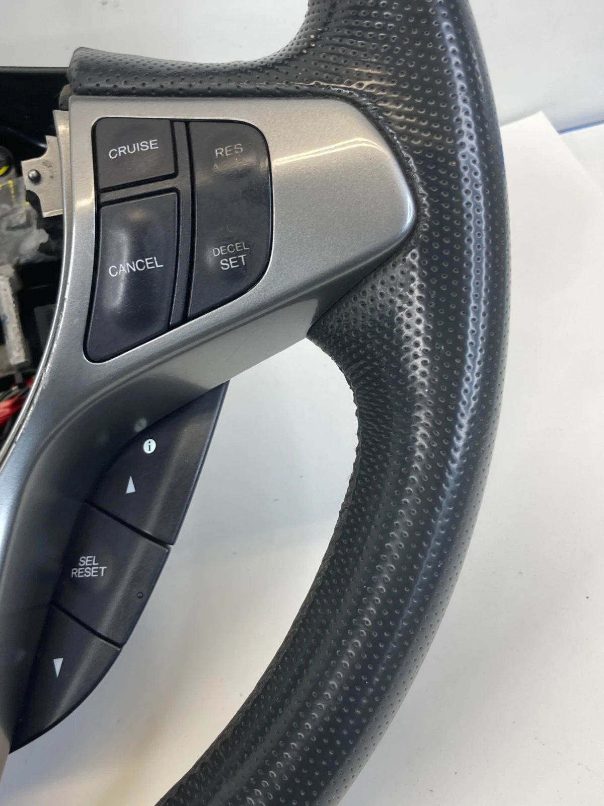 2007-2012 ACURA RDX STEERING WHEEL WITH AUDIO CRUISE CONTROLS OEM