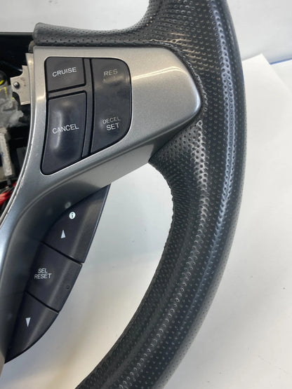 2007-2012 ACURA RDX STEERING WHEEL WITH AUDIO CRUISE CONTROLS OEM