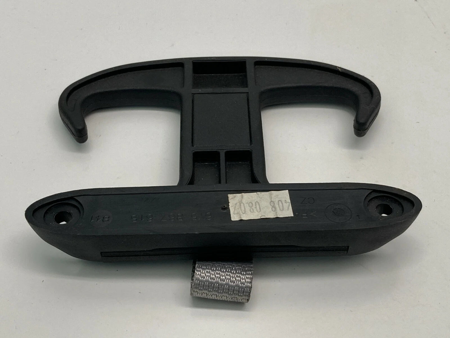 2004-2011 AUDI A6 SEDAN REAR TRUNK GROCERY HOOK CARGO MOUNTS TRIM 6Y5867615 OEM
