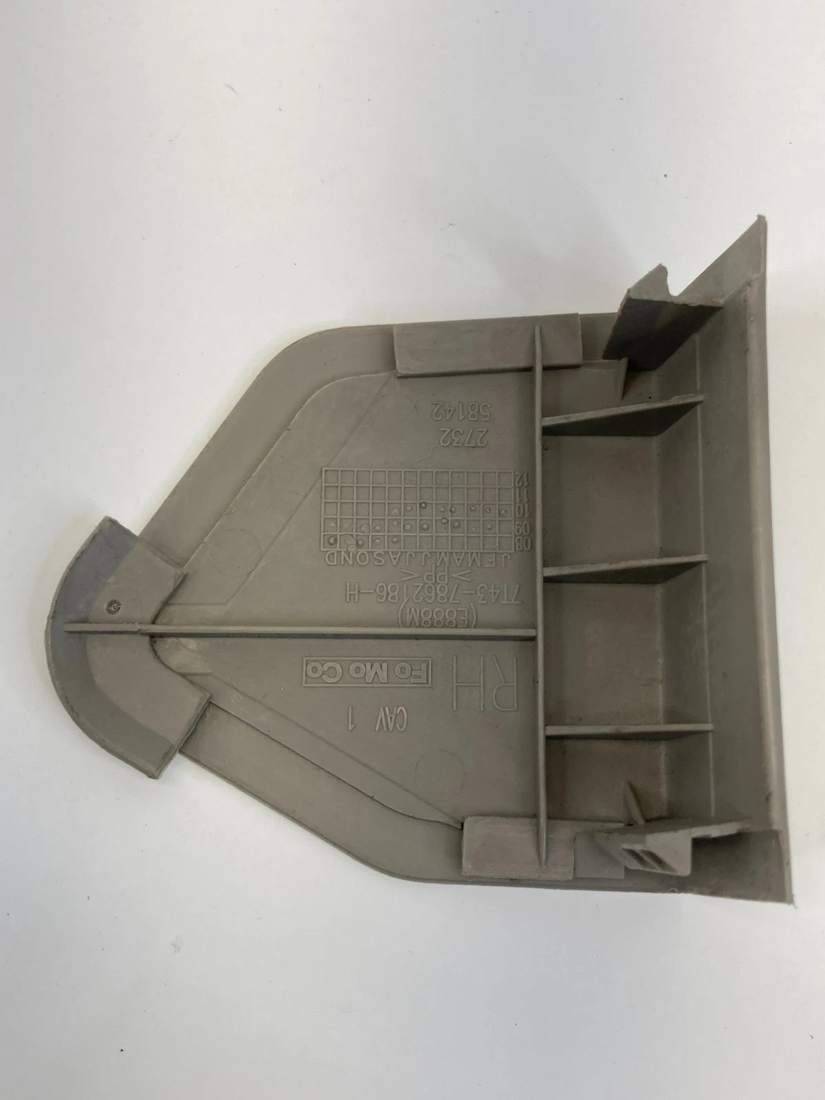 2007-2014 FORD EDGE FRONT RIGHT SEAT BELT BOLT TRIM COVER 7T43-7862186-H OEM