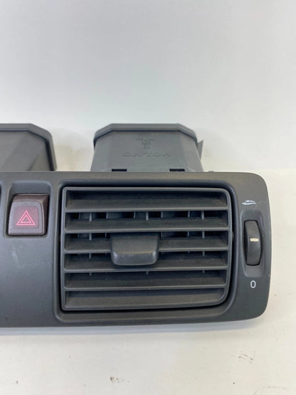 2004-2007 VOLVO S40 CENTER DASH AC AIR VENT GRILLE DUCT W/ HAZARD SWITCH OEM