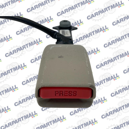 2012 FORD FUSION SE FRONT RIGHT PASSENGER SEAT BELT BUCKLE GRAY MANUAL ONLY OEM