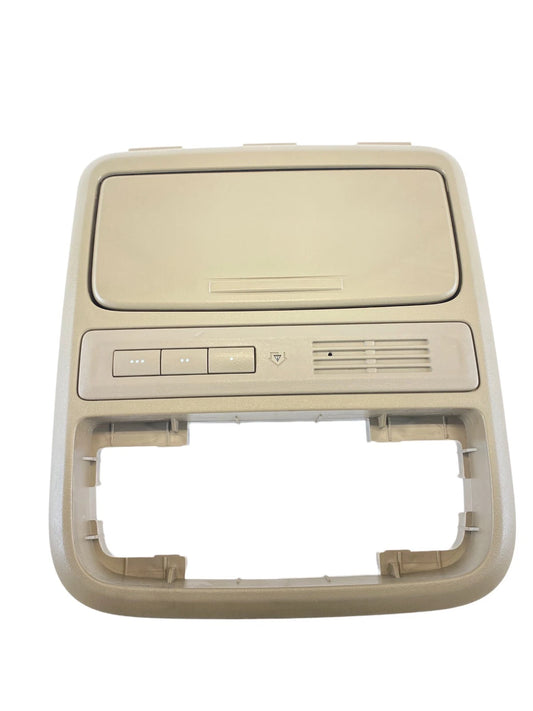 2009-2015 HONDA PILOT FRONT OVERHEAD ROOF CONSOLE DOME LIGHT STORAGE COMPARTMENT