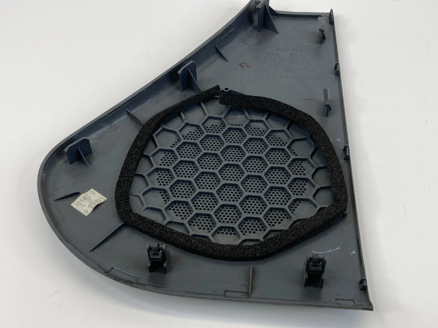 2003-2010 HONDA ELEMENT FRONT LEFT SIDE DOOR SPEAKER GRILLE COVER 83553-SCV-A010