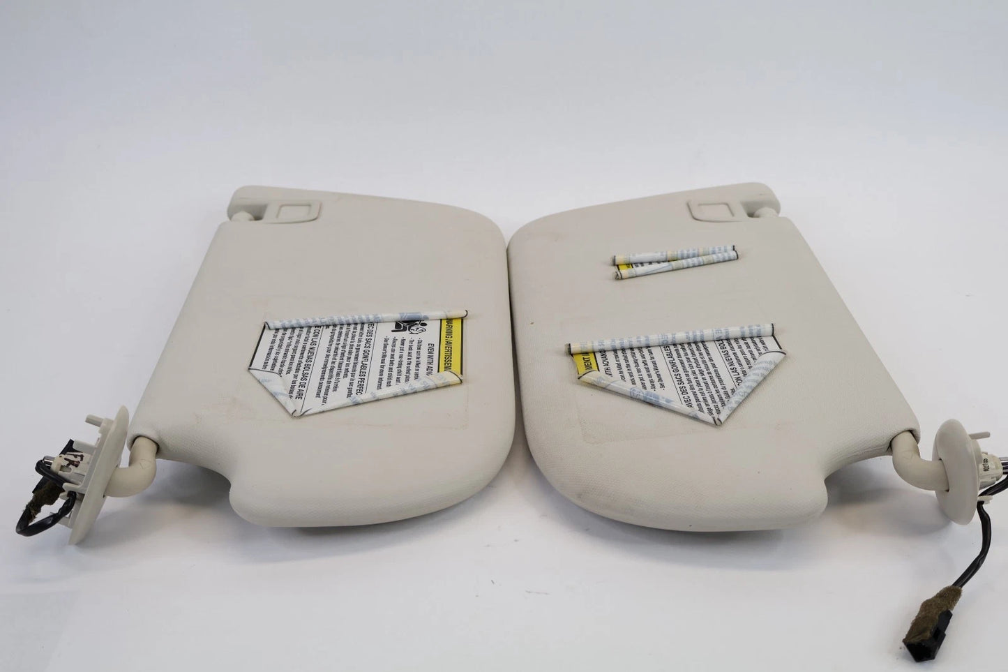 2013-2019 FORD ESCAPE ROOF SUNVISOR SUN VISOR SHADE W/ MIRROR PAIR SET OEM