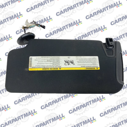 11-14 DODGE CHARGER RIGHT PASSENGER SIDE SUNVISOR SUN VISOR W ILLUMINATION OEM