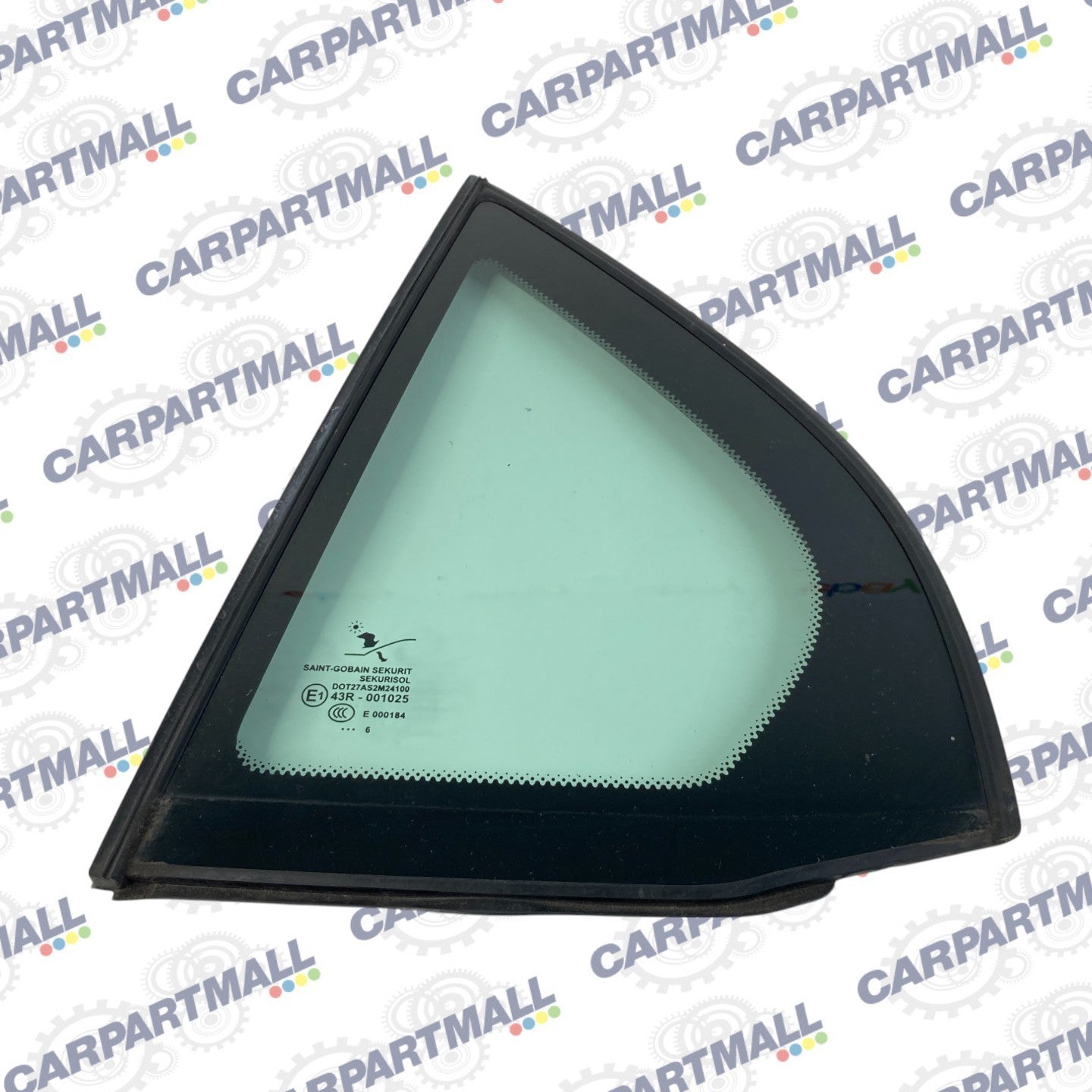 2003-2011 Saab 9-3 Rear Left Door Window Glass Vent Quarter Panel E143R-001025